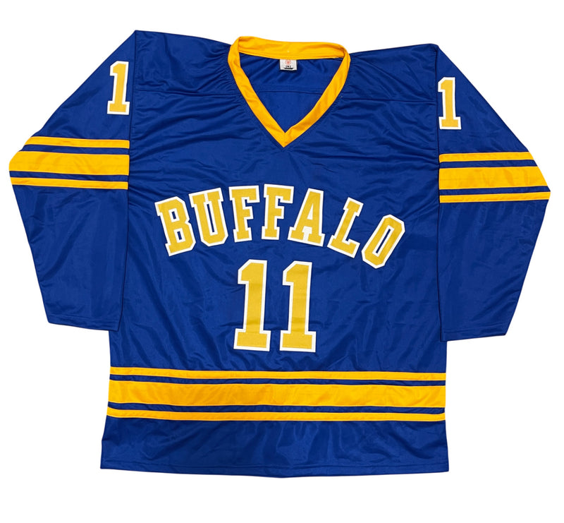 Gilbert Perreault Signed Buffalo Sabres Custom Jersey HOF 1990 BAS