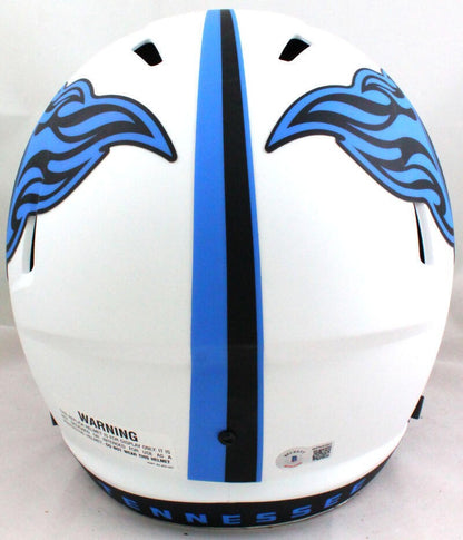 AJ Brown Autographed Tennessee Titans Lunar Speed Full Size Helmet
