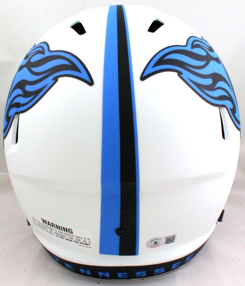 AJ Brown Autographed Tennessee Titans Lunar Speed Full Size Helmet