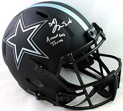 Jaylon Smith Full Size Helmet Dallas Cowboys Eclipse Speed Signed "AT"