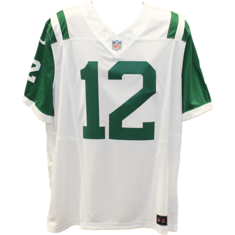 Joe Namath Autographed New York Jets White Nike Vapor Jersey