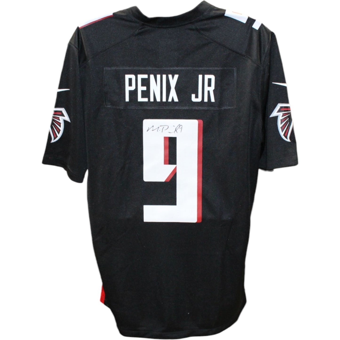 Michael Penix Jr. Atlanta Falcons Autographed Nike Black Jersey