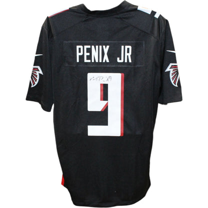 Michael Penix Jr. Atlanta Falcons Autographed Nike Black Jersey