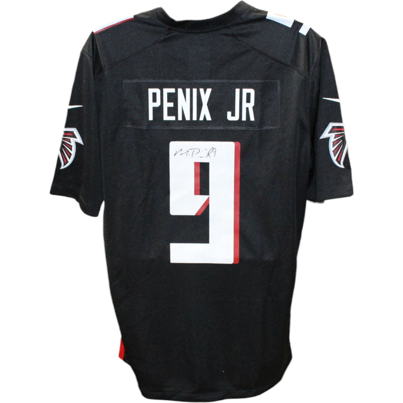 Michael Penix Jr. Atlanta Falcons Autographed Nike Black Jersey