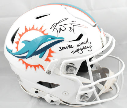 Ricky Williams Signed Miami Dolphins Full Size Speedflex Authentic Helmet