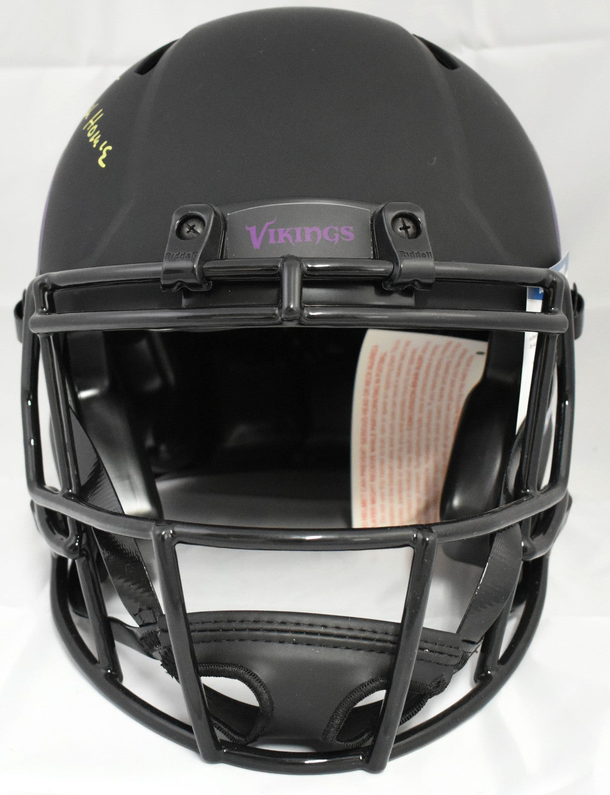 Randy Moss Signed Minnesota Vikings Full Size Eclipse Authentic Helmet