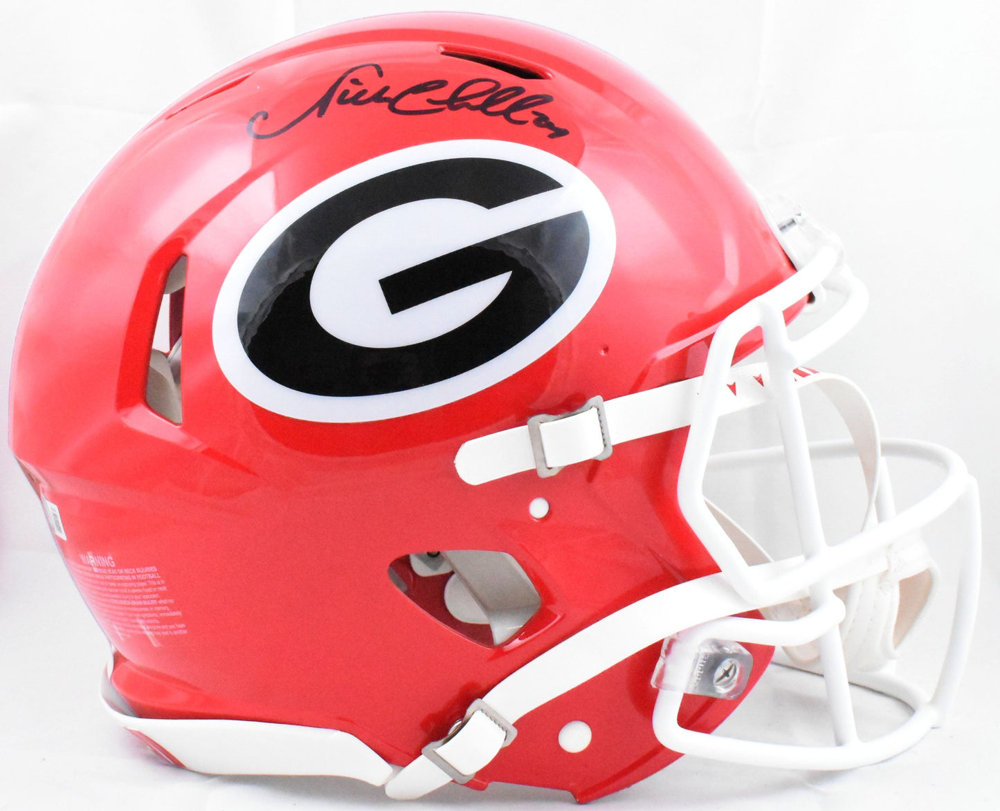Nick Chubb Autographed Georgia Bulldogs Full Size Speed Authentic Helmet