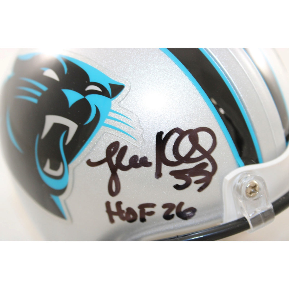 Luke Kuechly Signed Carolina Panthers Mini Helmet - HOF Inscribed