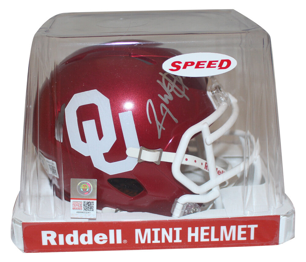 Roy Williams Autographed Oklahoma Sooners Speed Mini Helmet