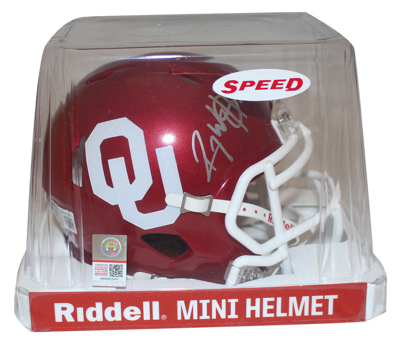 Roy Williams Autographed Oklahoma Sooners Speed Mini Helmet