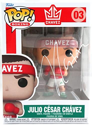 Julio Cesar Chavez Autographed Funko Pop Figurine #03