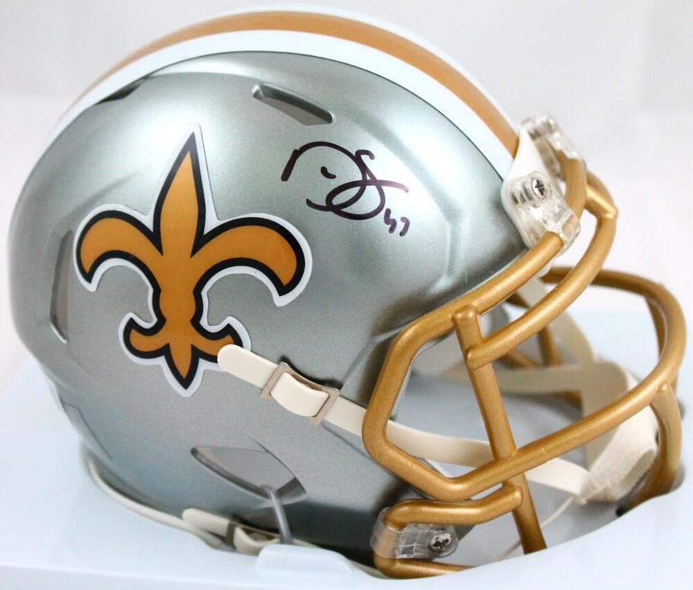 Darren Sproles Signed New Orleans Saints Flash Speed Mini Helmet