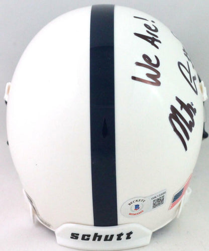 Mike Gesicki Autographed Penn State Nittany Lions Black Mini Helmet