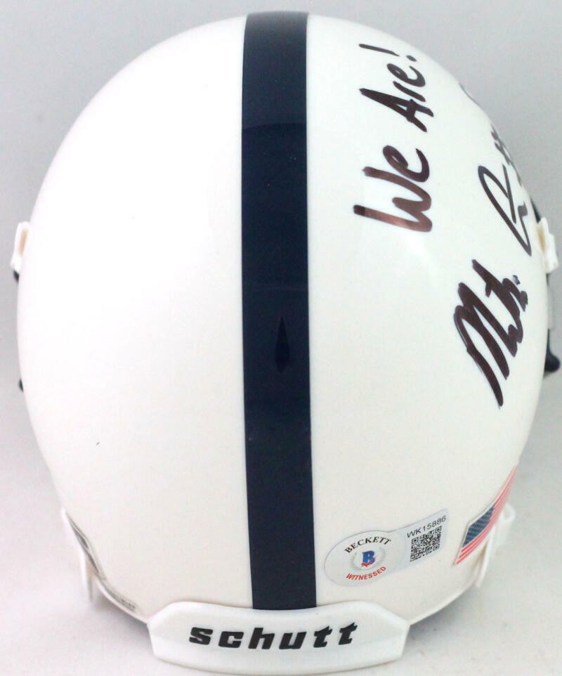 Mike Gesicki Autographed Penn State Nittany Lions Black Mini Helmet