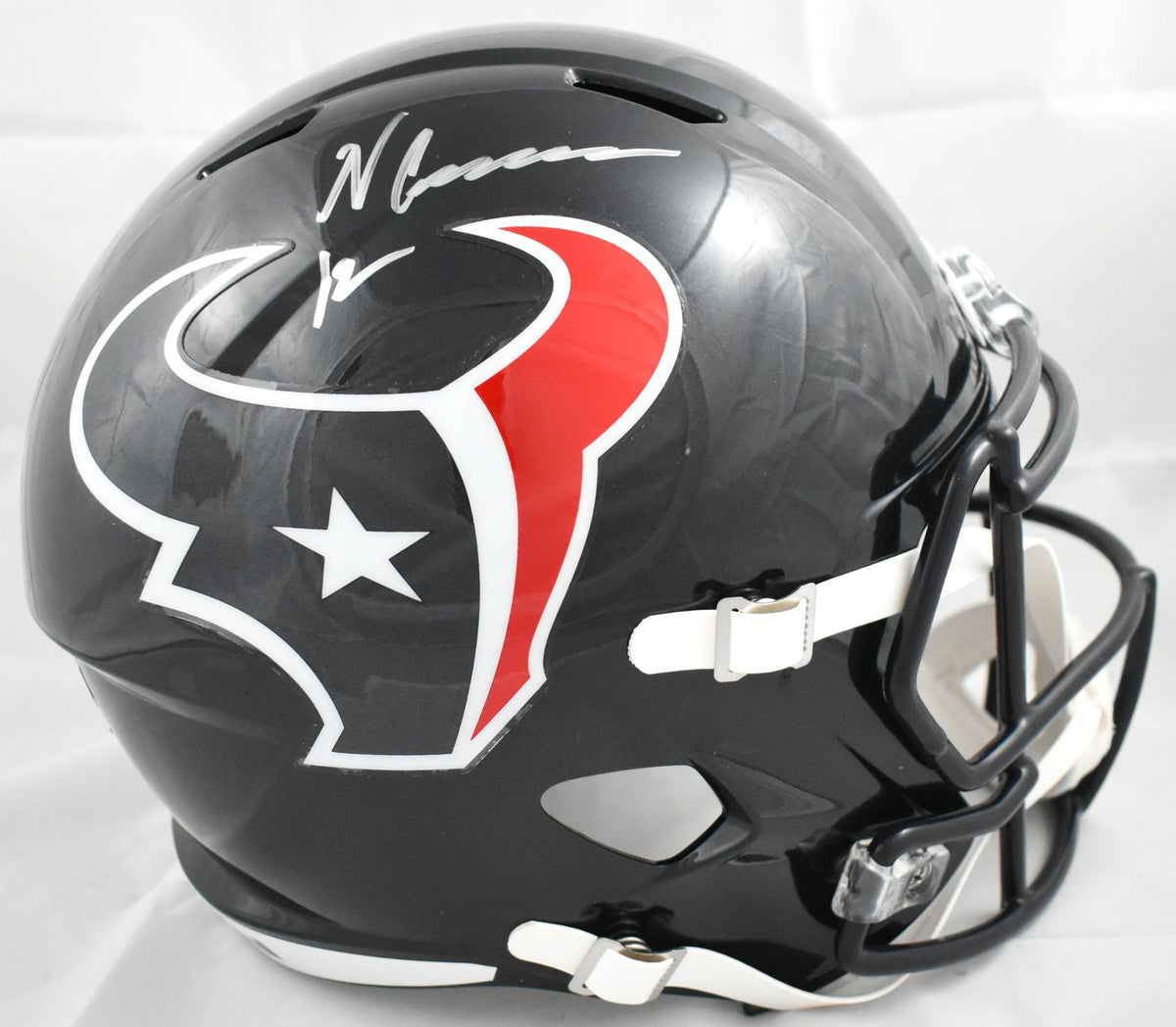 Nico Collins Signed Houston Texans Full Size Speed Helmet