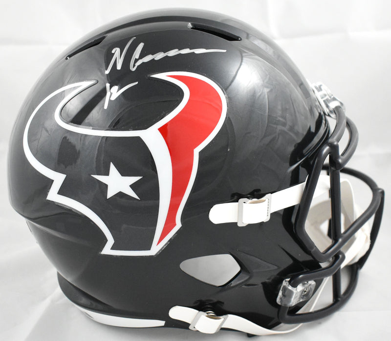 Nico Collins Signed Houston Texans Full Size Speed Helmet