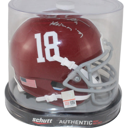 Bryce Young Alabama Crimson Tide Autographed Mini Helmet