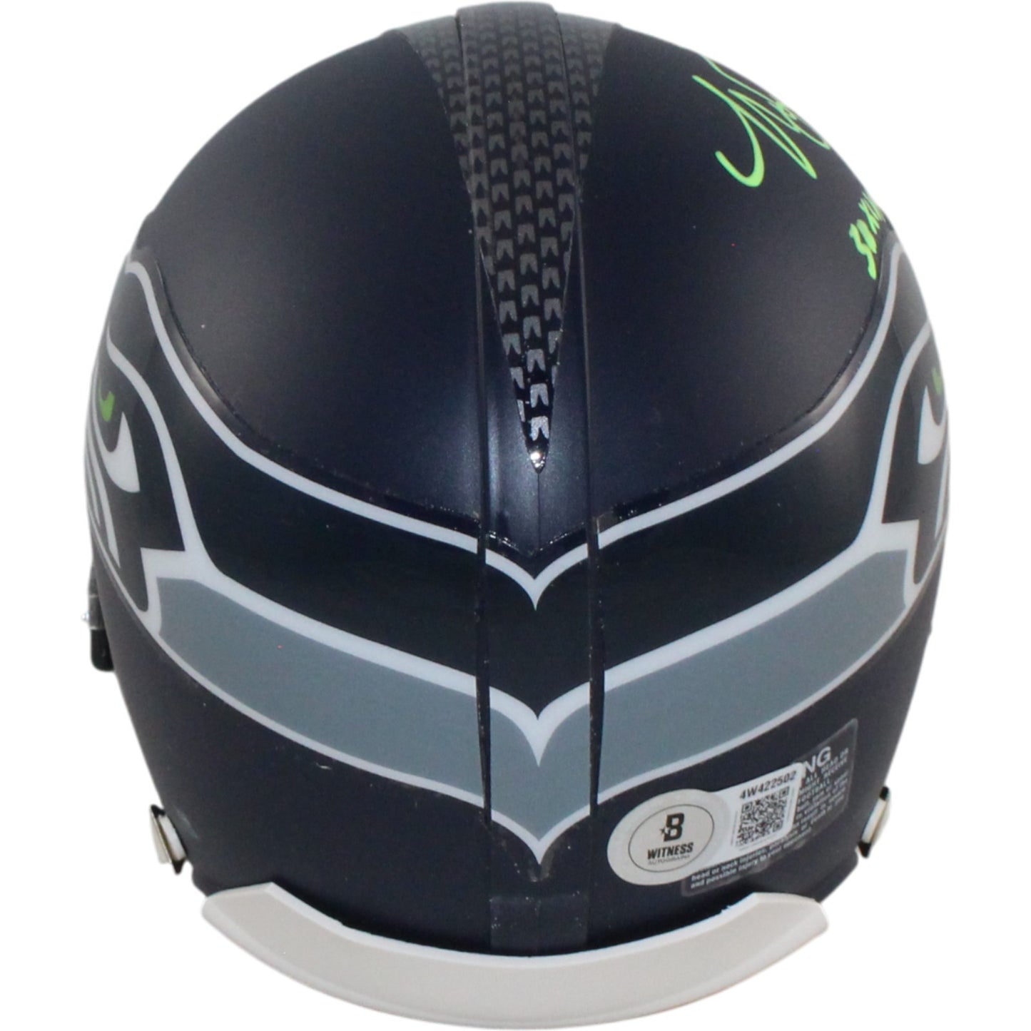 Malcolm Smith Signed Seattle Seahawks VSR4 Mini Helmet (SB MVP) BAS