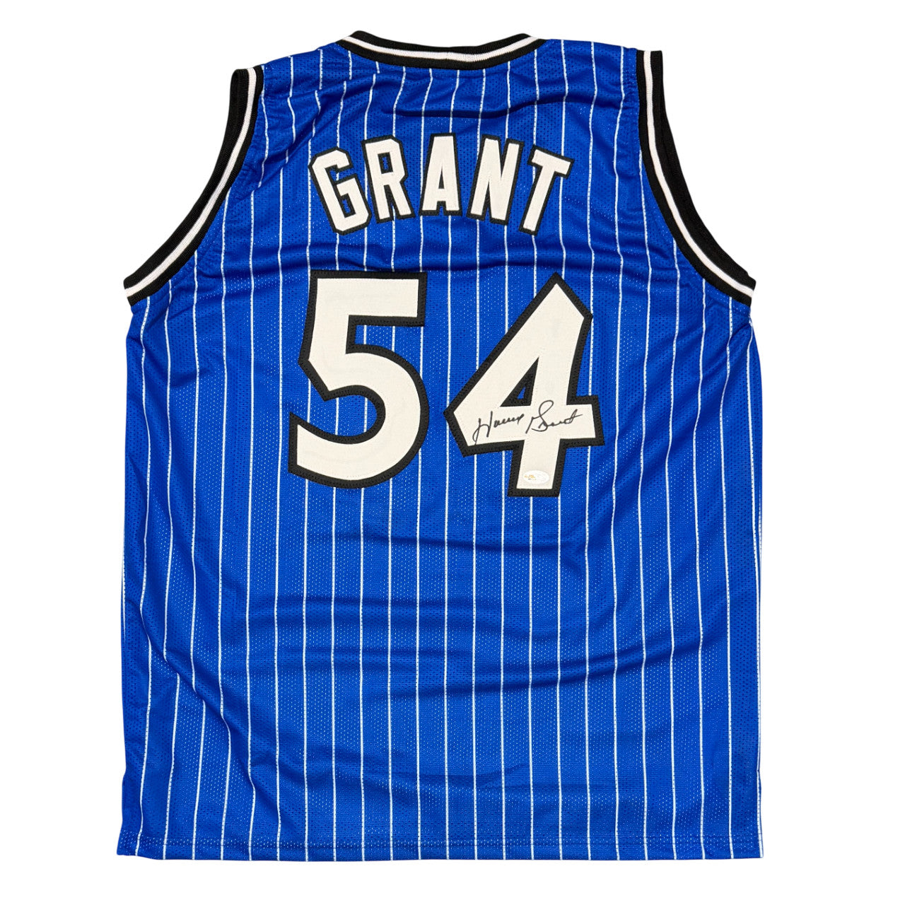 Horace Grant Orlando Magic Signed Custom Basketball Jersey (JSA)