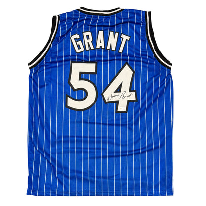 Horace Grant Orlando Magic Signed Custom Basketball Jersey (JSA)