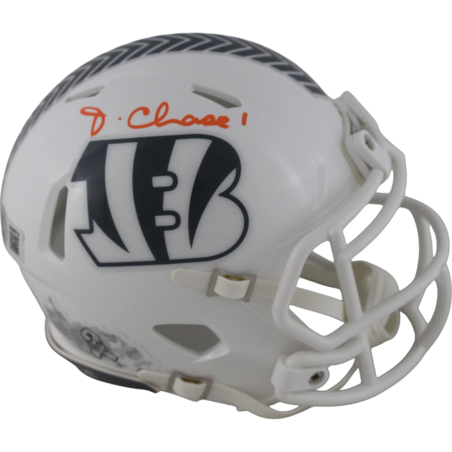 Ja'Marr Chase Cincinnati Bengals Signed 2024 STS Mini Helmet