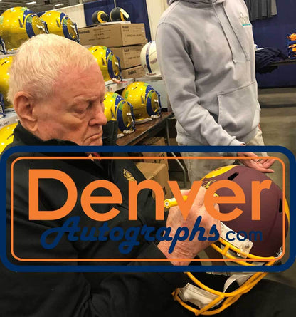 Sonny Jurgensen Signed Washington Redskins Full Size AMP Speed Helmet