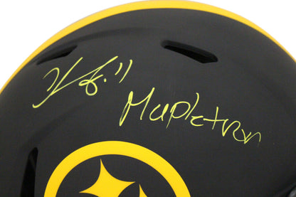 Chase Claypool Signed Steelers Authentic Eclipse Full Size Helmet "Mapletron"