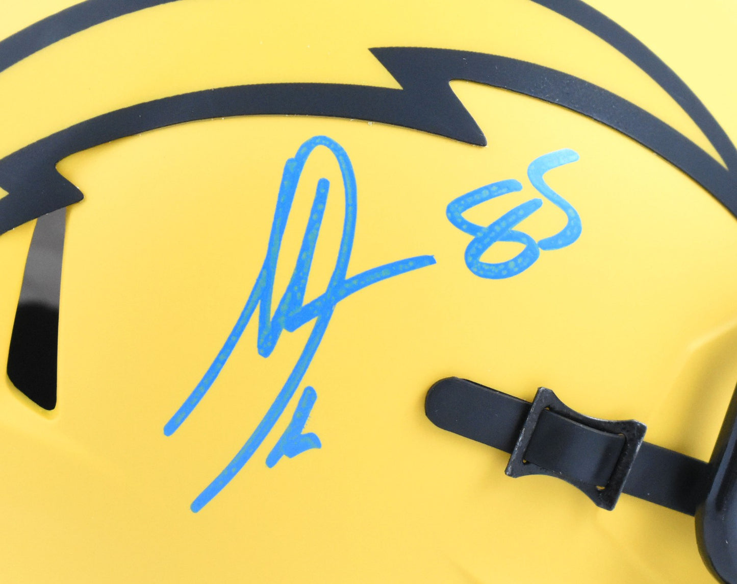 Antonio Gates Signed Los Angeles Chargers Rave Speed Mini Helmet