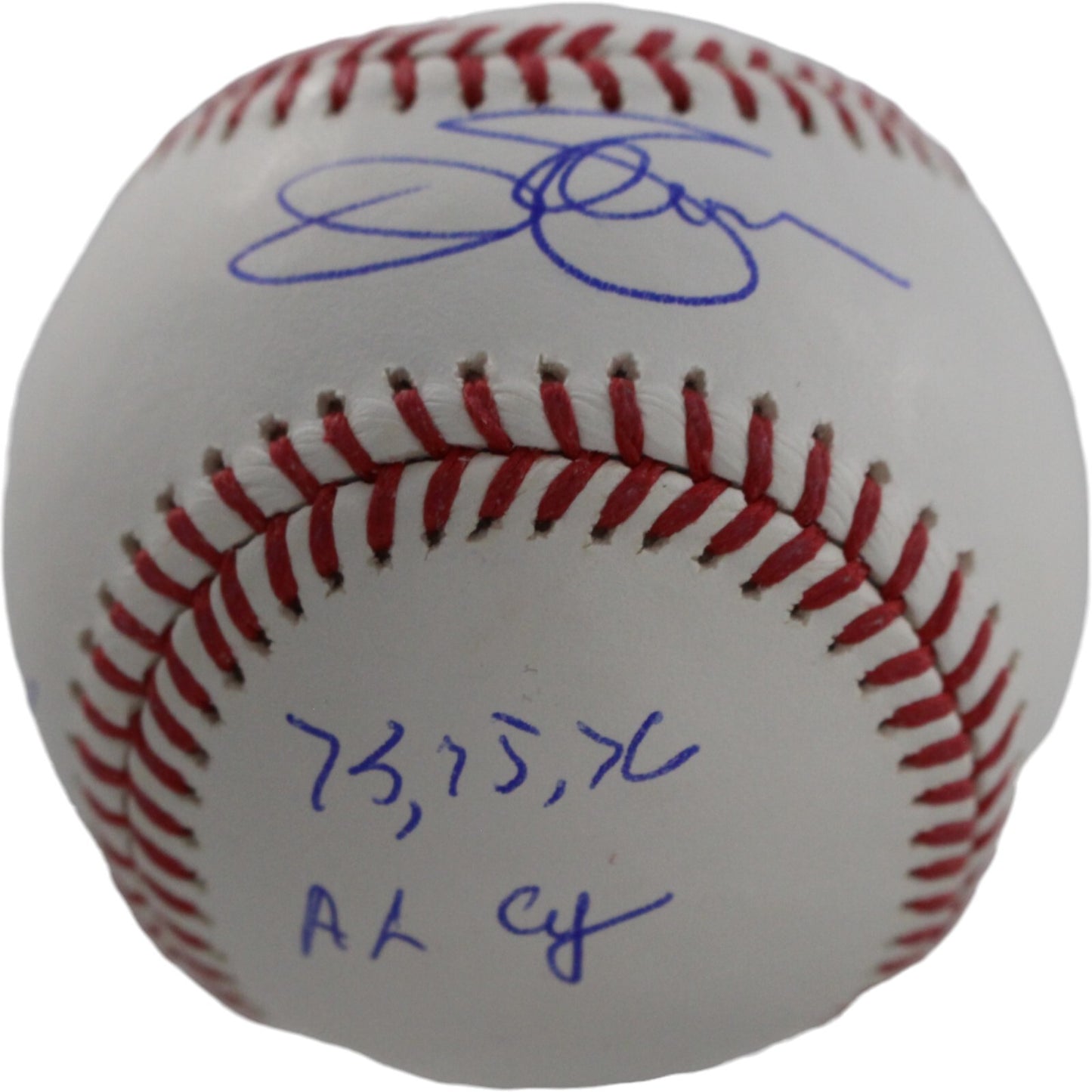 Jim Palmer Signed Baltimore Orioles Official Major League Baseball (4 Stats)
