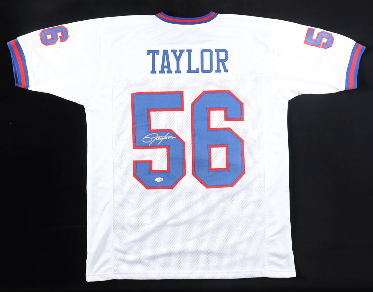 Lawrence Taylor Signed New York Giants Custom Football Jersey