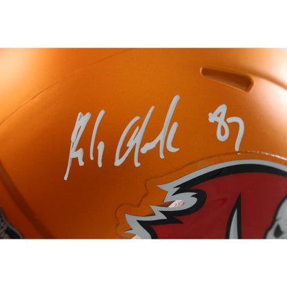 Rob Gronkowski Autographed Tampa Bay Buccaneers Blaze Mini Helmet