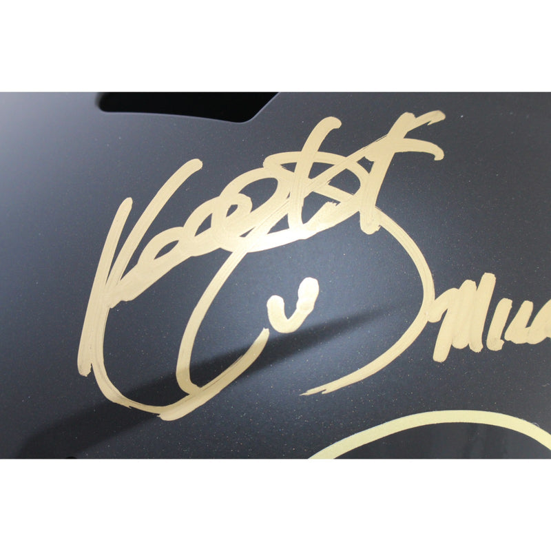 Kordell Stewart Signed Colorado Buffaloes Full Size Replica Black Helmet