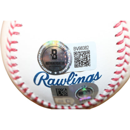 Tyler Bremner Signed Cleveland Guardians Baseball "2025 2nd Pick"