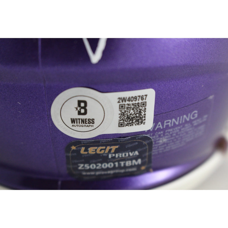 Ed Reed Baltimore Ravens Autographed Flash Mini Helmet