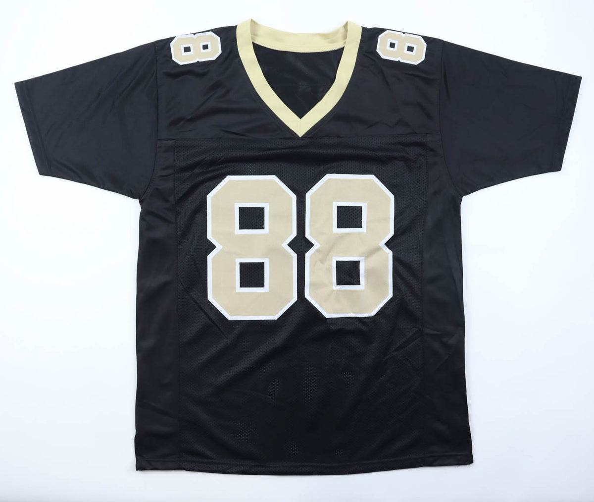 Jeremy Shockey Signed New Orleans Saints Black Custom Jersey