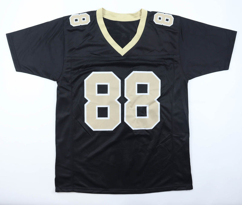 Jeremy Shockey Signed New Orleans Saints Black Custom Jersey