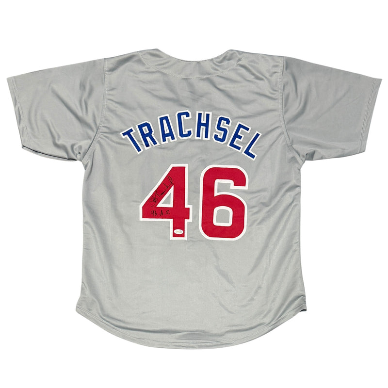 Steve Trachsel Signed Chicago Cubs Custom Jersey (JSA Witness)