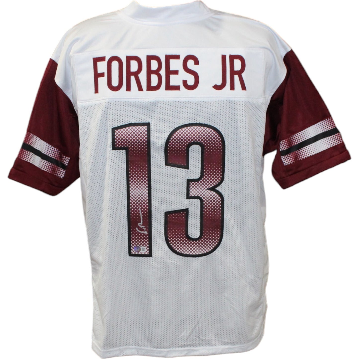 Emmanuel Forbes Autographed Pro Style Jersey (White)