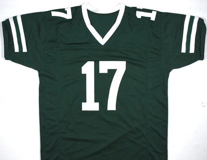 Malachi Corley Signed Custom Green Pro-Style Jersey