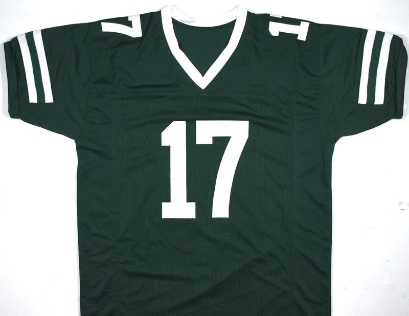 Malachi Corley Signed Custom Green Pro-Style Jersey