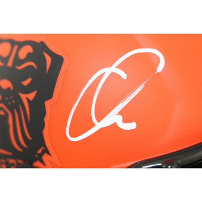 Quinshon Judkins Cleveland Browns Autographed Rave Mini Helmet