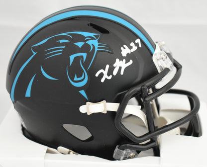 Xavier Legette Autographed Carolina Panthers Alternate Speed Mini Helmet