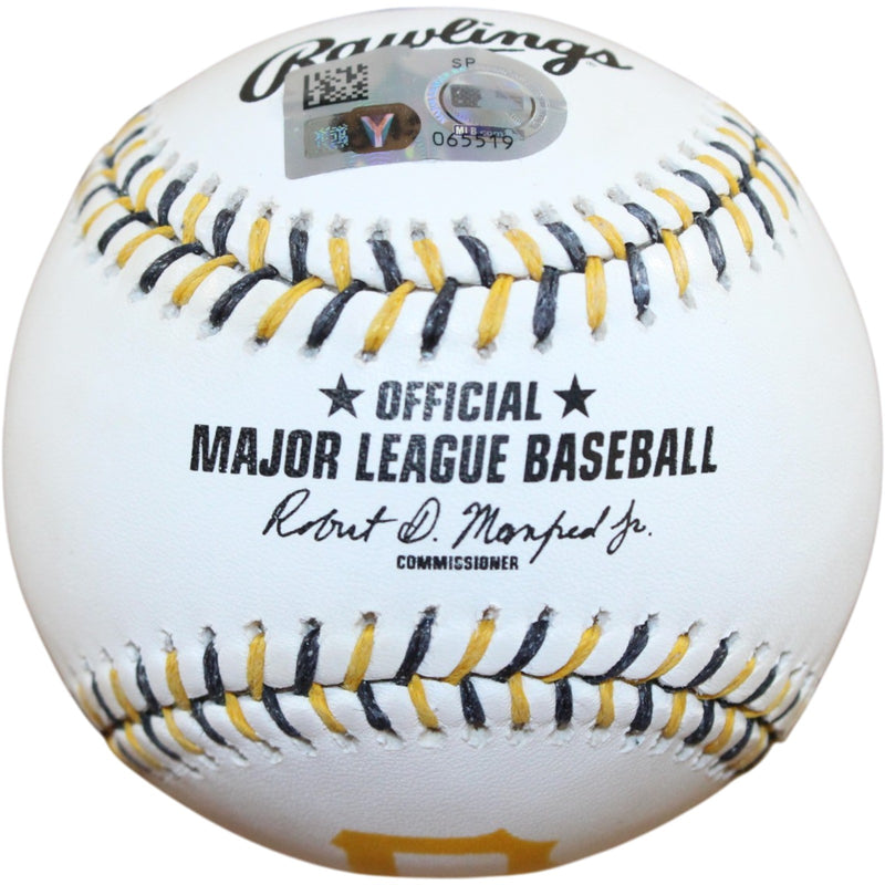 Konner Griffin Autographed Pittsburgh Pirates Baseball