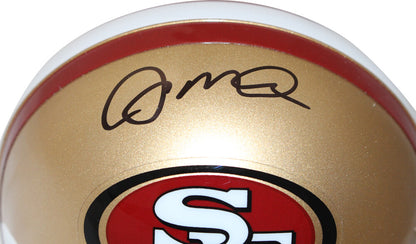 Joe Montana San Francisco 49ers Autographed VSR4 Mini Helmet JSA