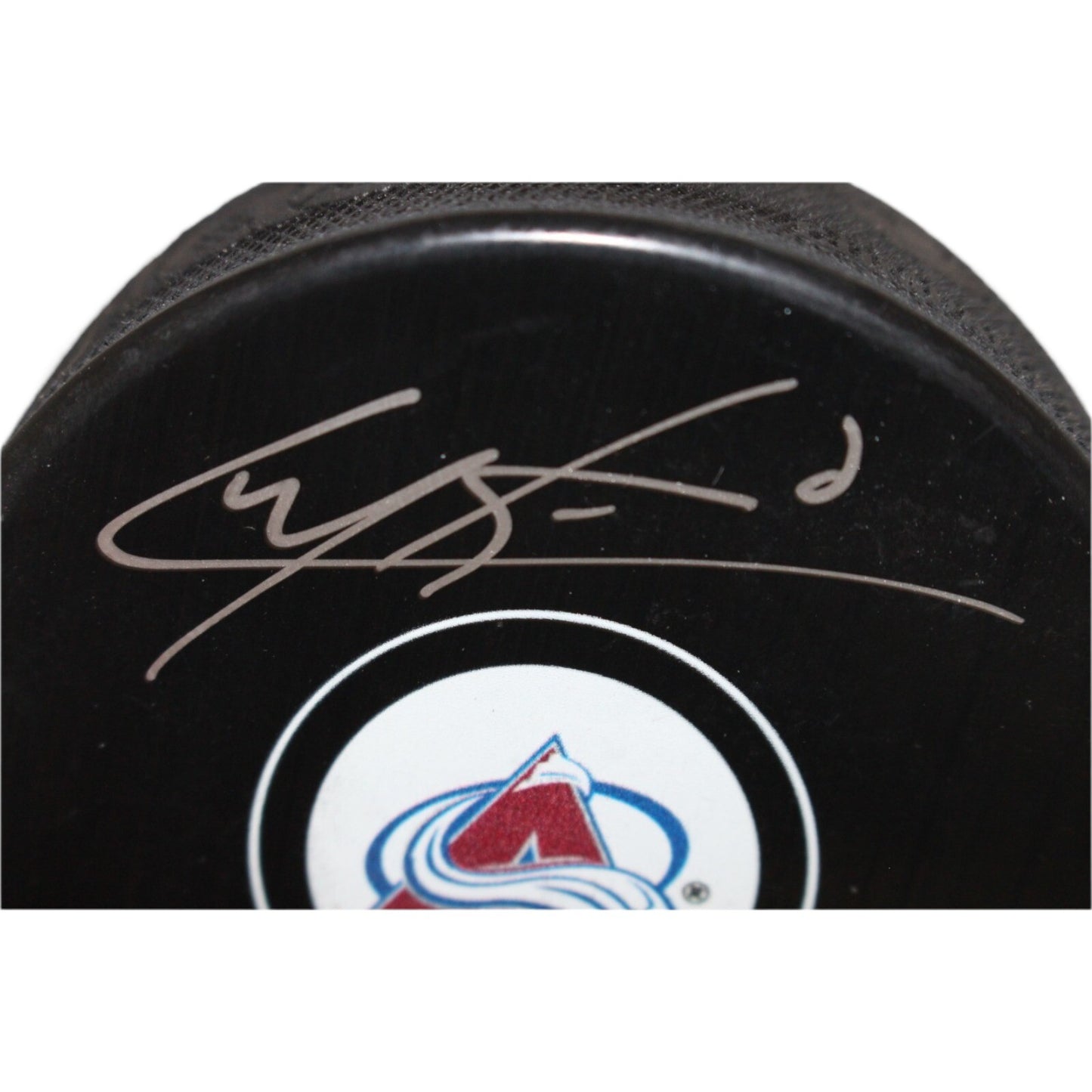 Cale Makar Colorado Avalanche Autographed Hockey Puck