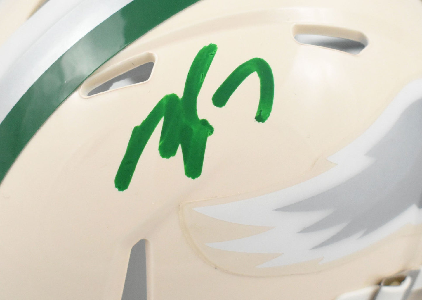Michael Vick Autographed Philadelphia Eagles Retro Speed Mini Helmet