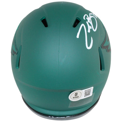 Zack Baun Philadelphia Eagles Rave Mini Helmet Autographed