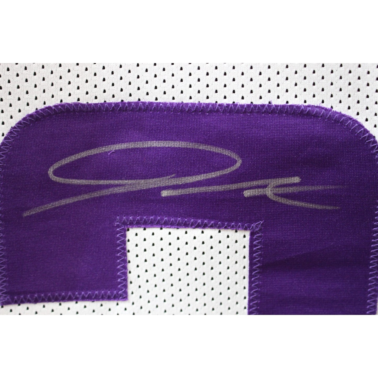 Jordan Addison Autographed White Pro Style Jersey
