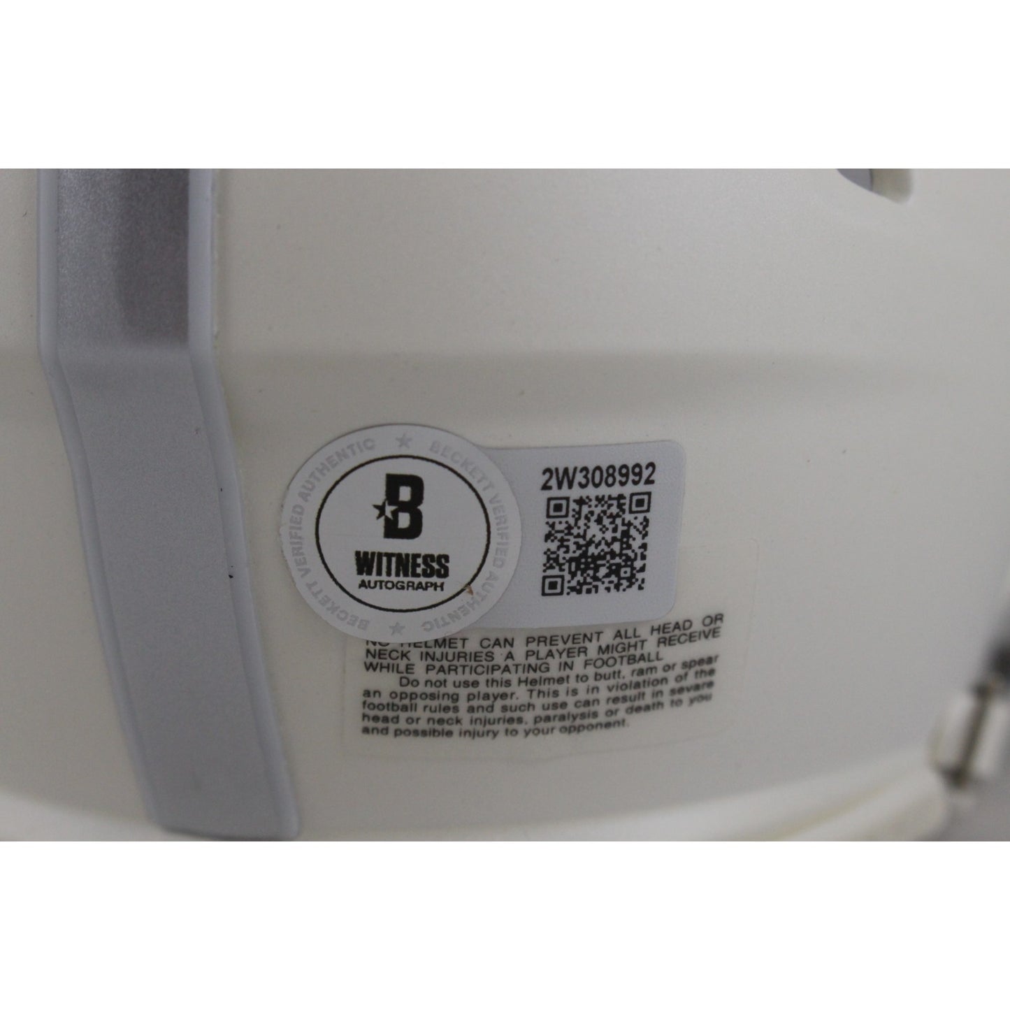 Fran Tarkenton Signed Minnesota Vikings 2024 Alternate Mini Helmet