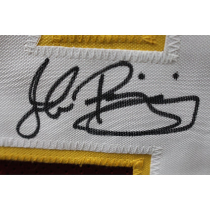 John Riggins Autographed Maroon Pro Style Custom Jersey (BAS COA)